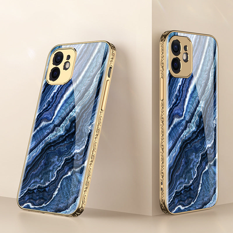 Mobile Phone Shell Embossed Electroplating Phone Case Mobile Phone Shell Embossed Electroplating Phone Case